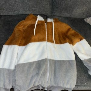 Fuzzy jacket